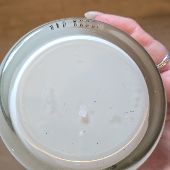 Rae Dunn Milky Glass "BRUSHES" Holder - Picture 3 of 6